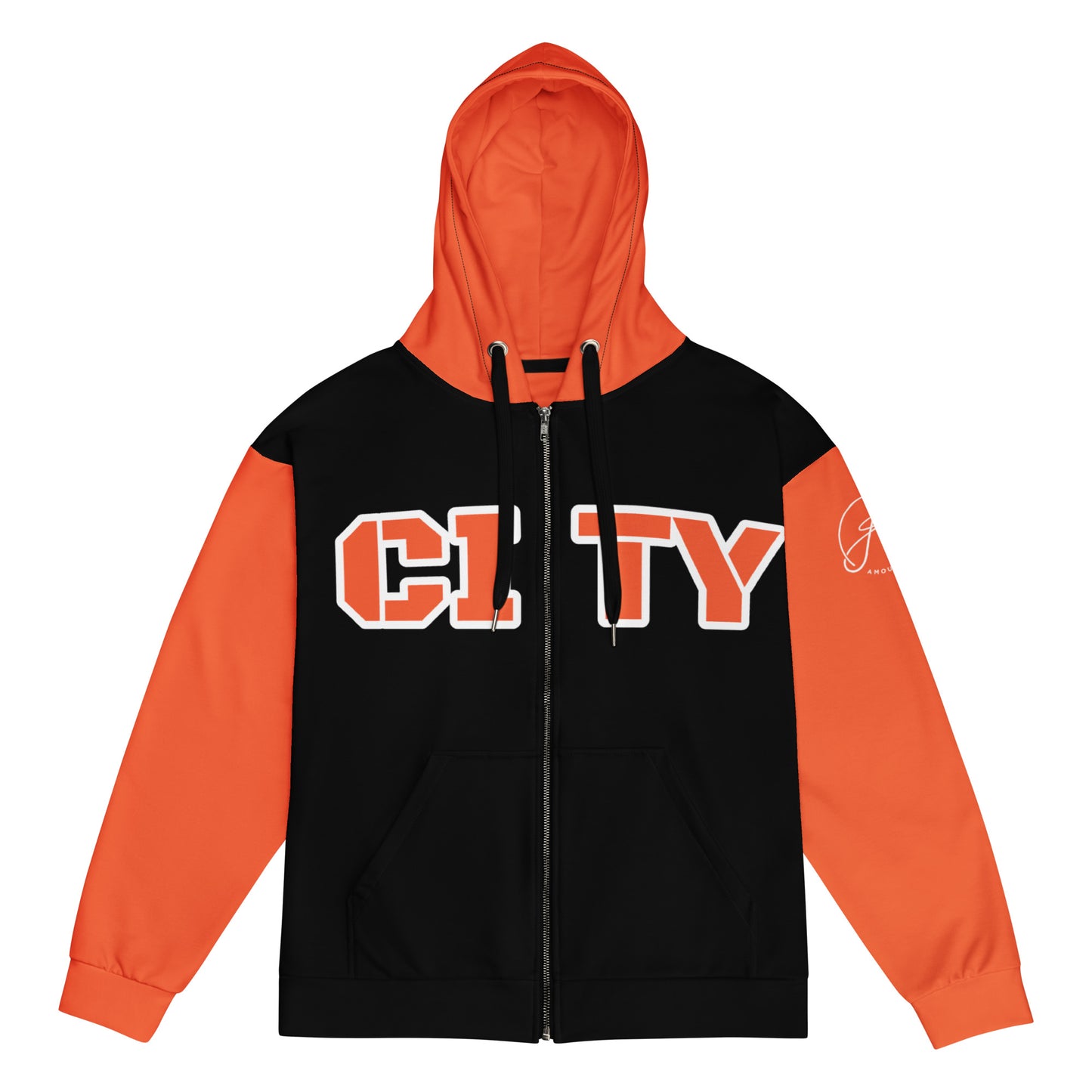 "City Knight" Unisex zip hoodie