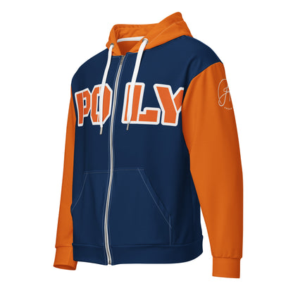 "Poly Pride" Unisex zip hoodie