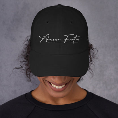 Signature logo unisex Dad hat (color options)