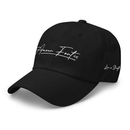 Signature logo unisex Dad hat (color options)