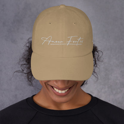 Signature logo unisex Dad hat (color options)