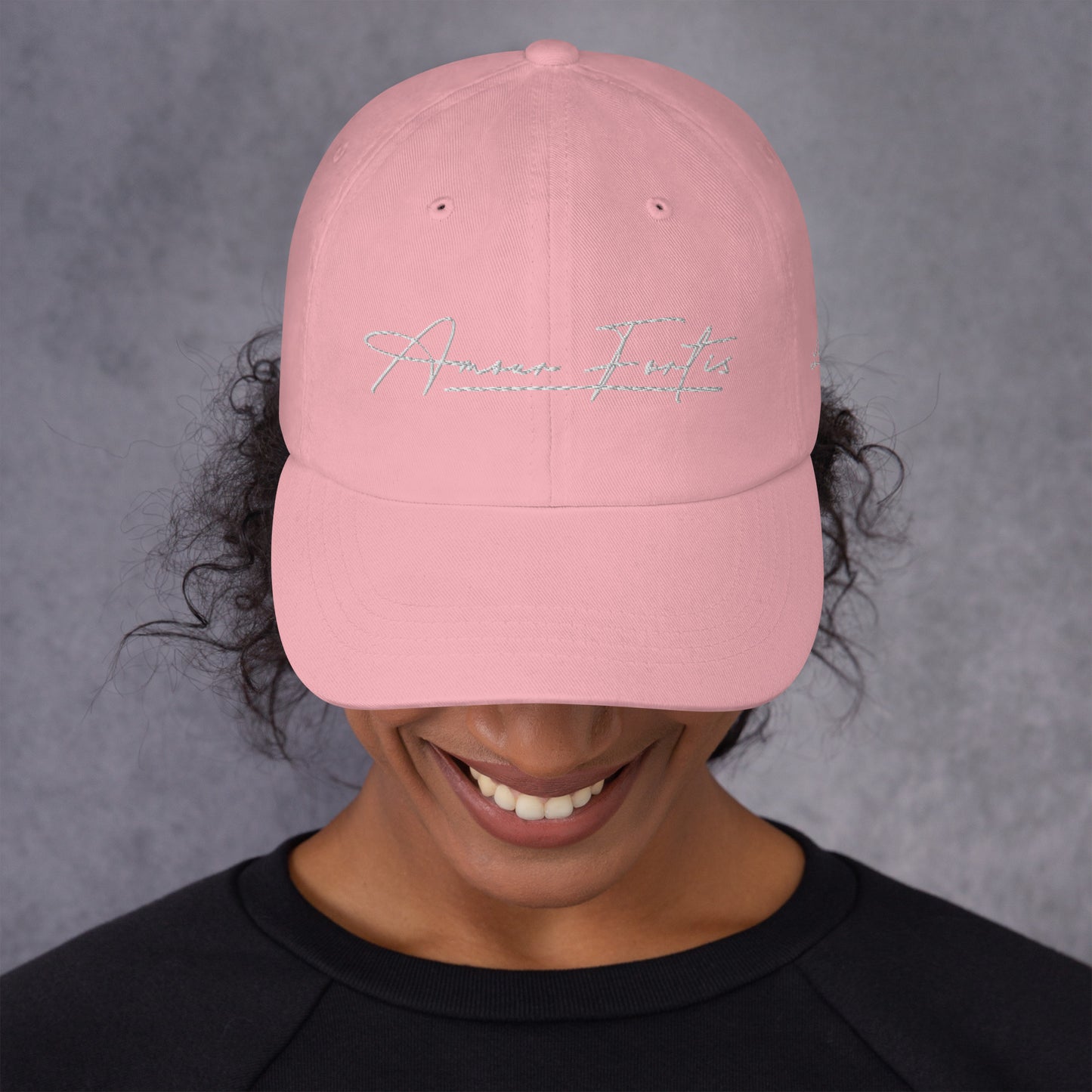 Signature logo unisex Dad hat (color options)