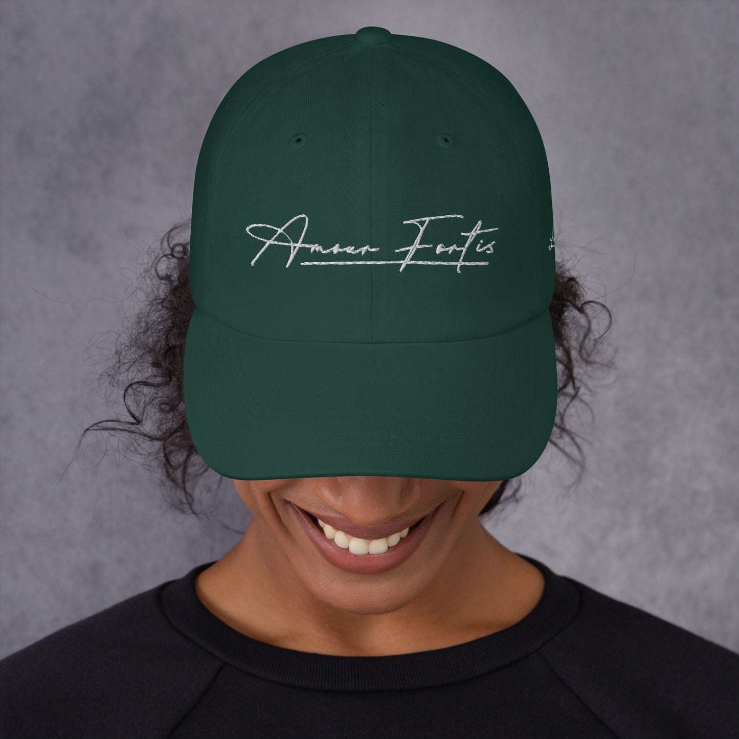 Signature logo unisex Dad hat (color options)