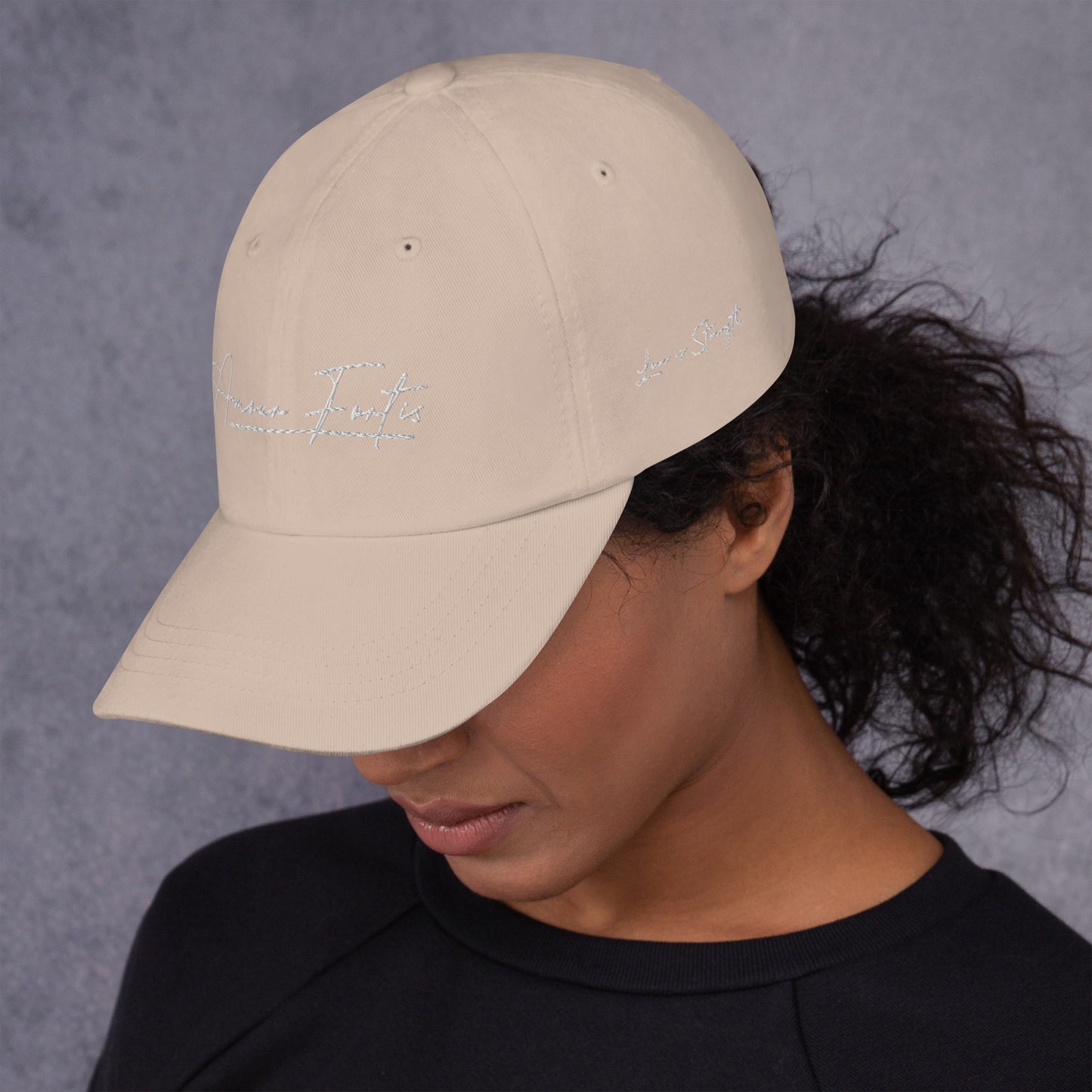 Signature logo unisex Dad hat (color options)