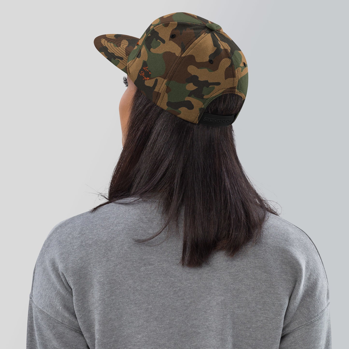 Camo Y.O.S Snapback Hat