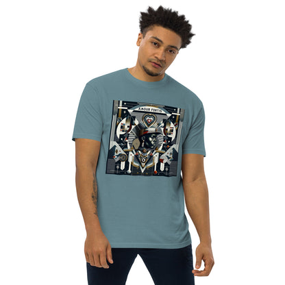 "Cultural Harmony" Men's premium heavyweight tee (color options)