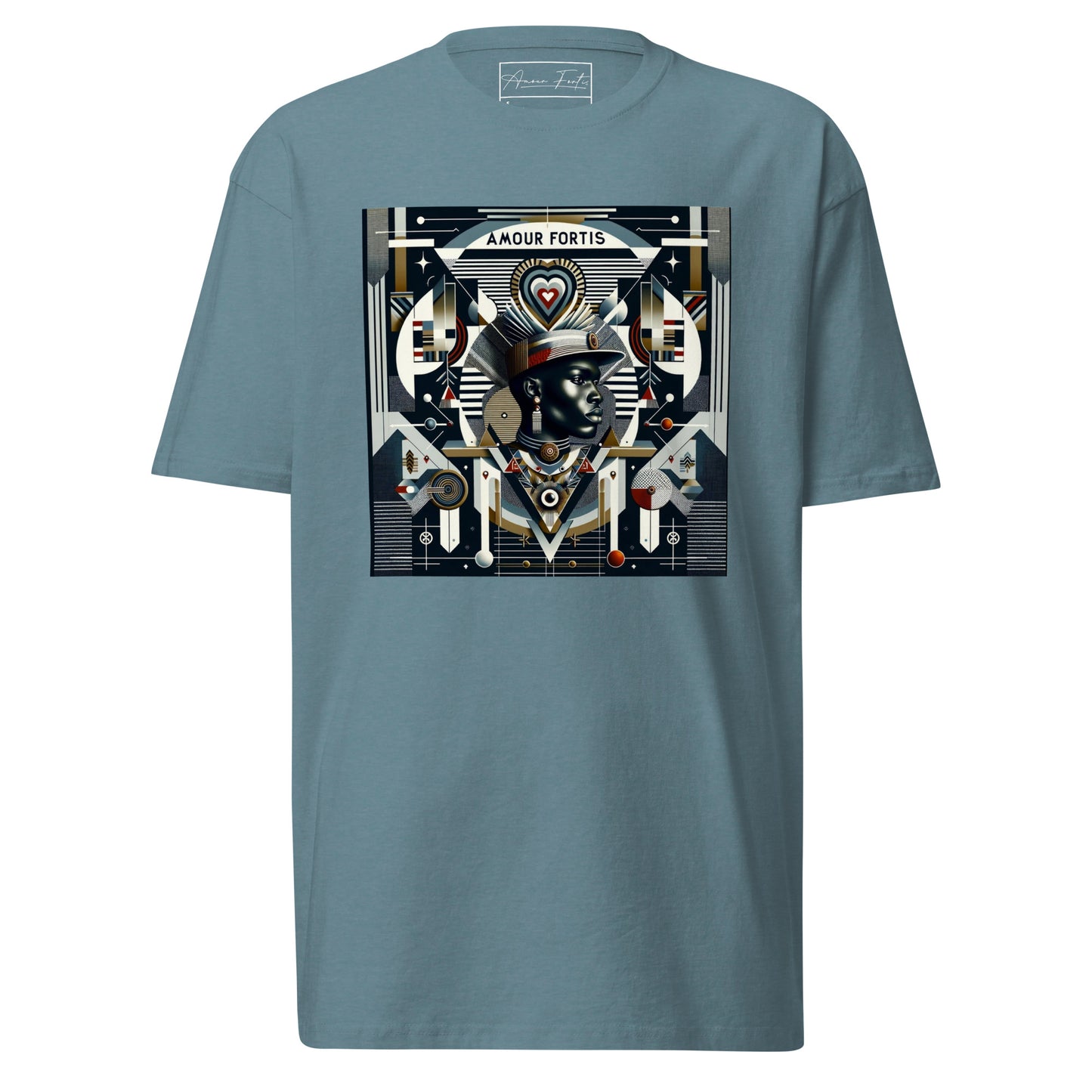 "Cultural Harmony" Men's premium heavyweight tee (color options)