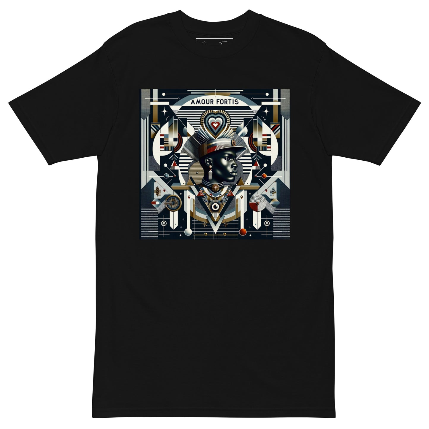 "Cultural Harmony" Men's premium heavyweight tee (color options)