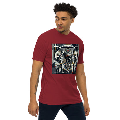 "Cultural Harmony" Men's premium heavyweight tee (color options)