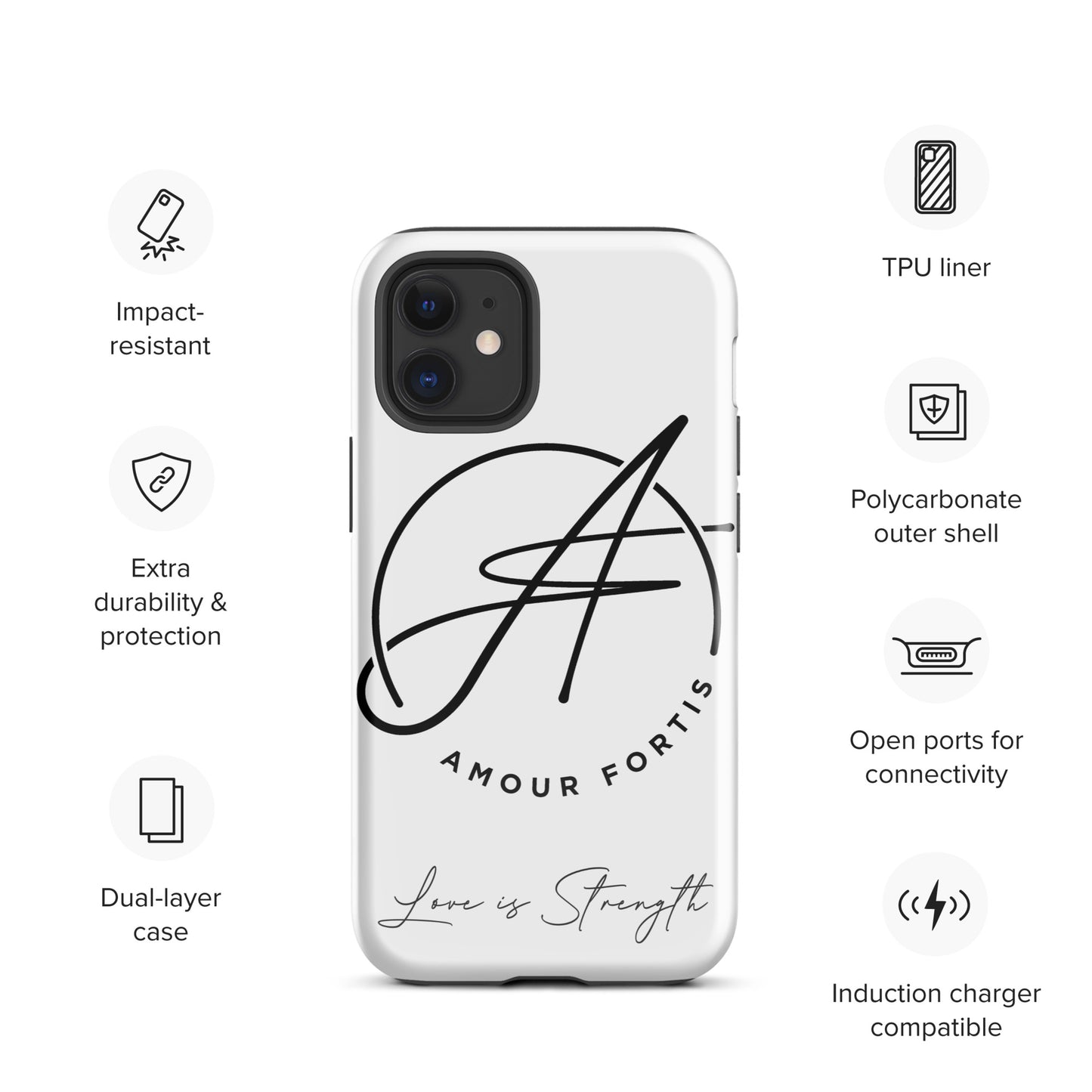 Tough Case for iPhone® - White