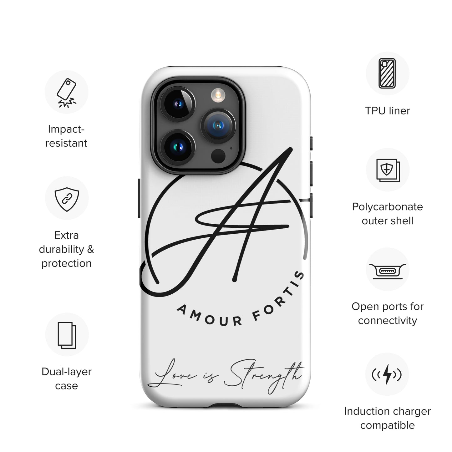 Tough Case for iPhone® - White