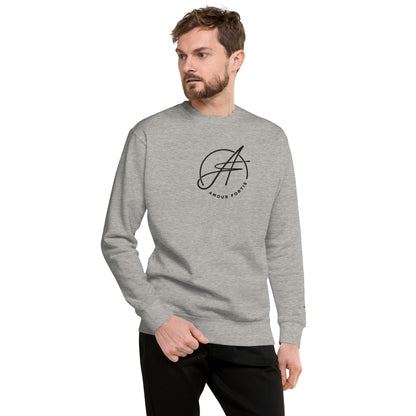 Brand Logo Unisex Premium Sweatshirt (color option)