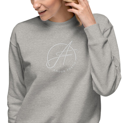 Brand Logo Unisex Premium Sweatshirt (color options)