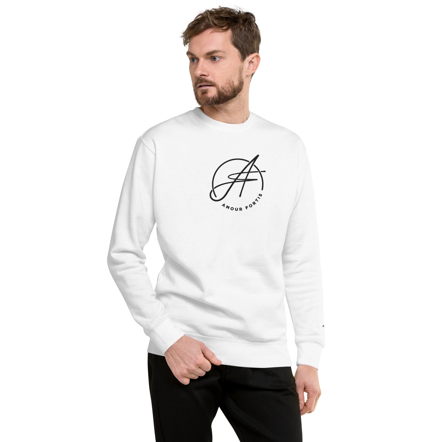 Brand Logo Unisex Premium Sweatshirt (color option)