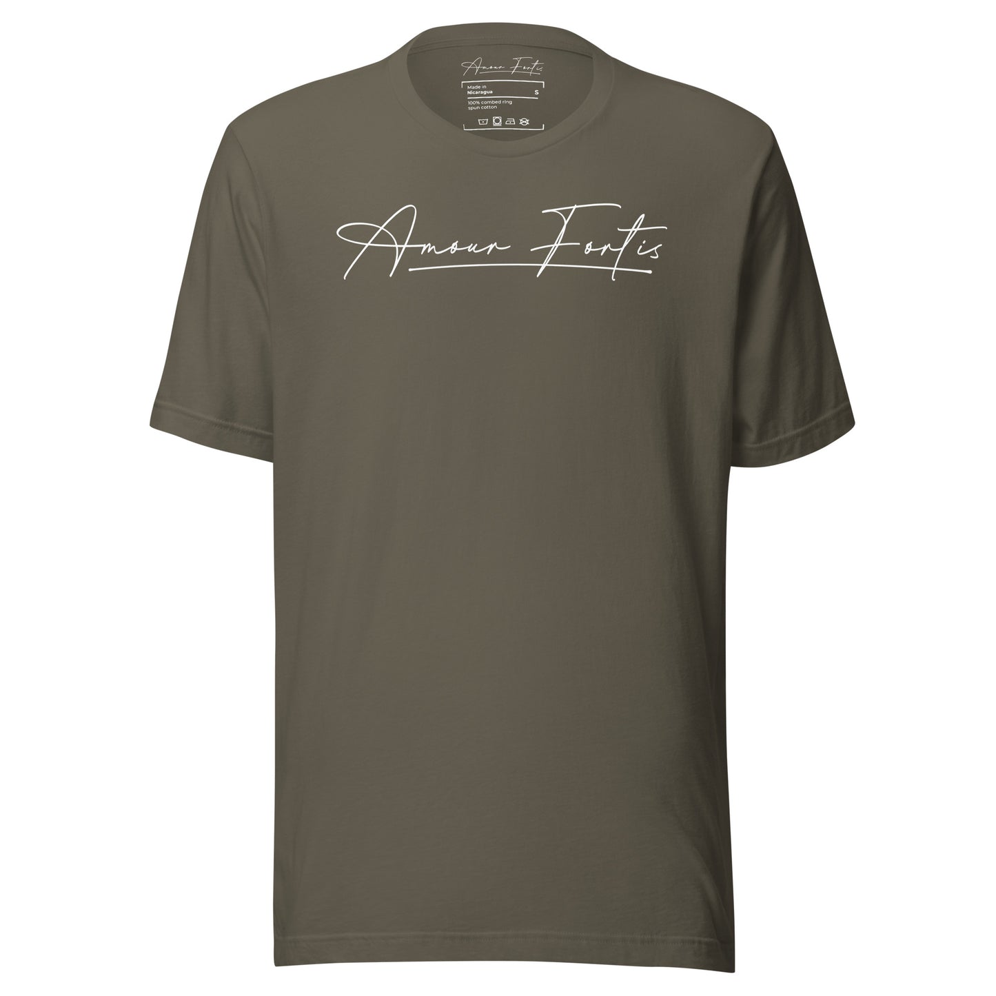 Signature logo lightweight unisex T-shirt (color options)