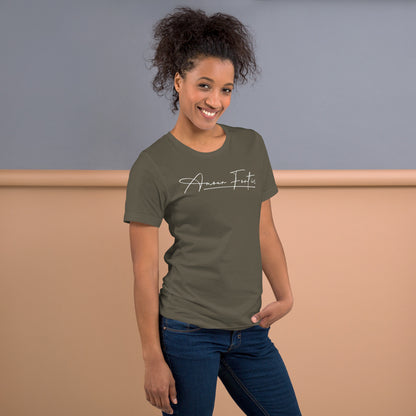 Signature logo lightweight unisex T-shirt (color options)