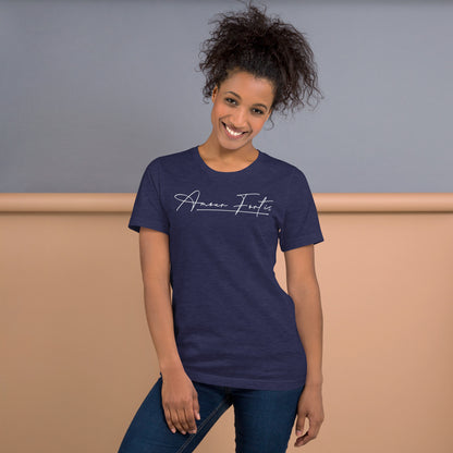 Signature logo lightweight unisex T-shirt (color options)