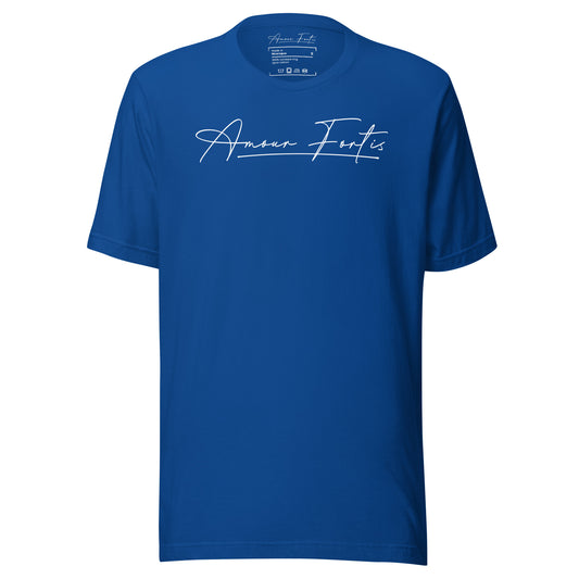 Signature logo lightweight unisex T-shirt (color options)