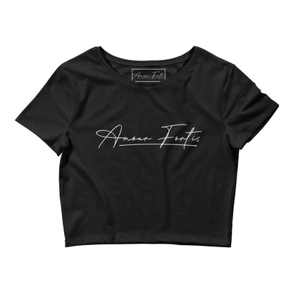 Women's Signature Logo Crop Tee (color options)