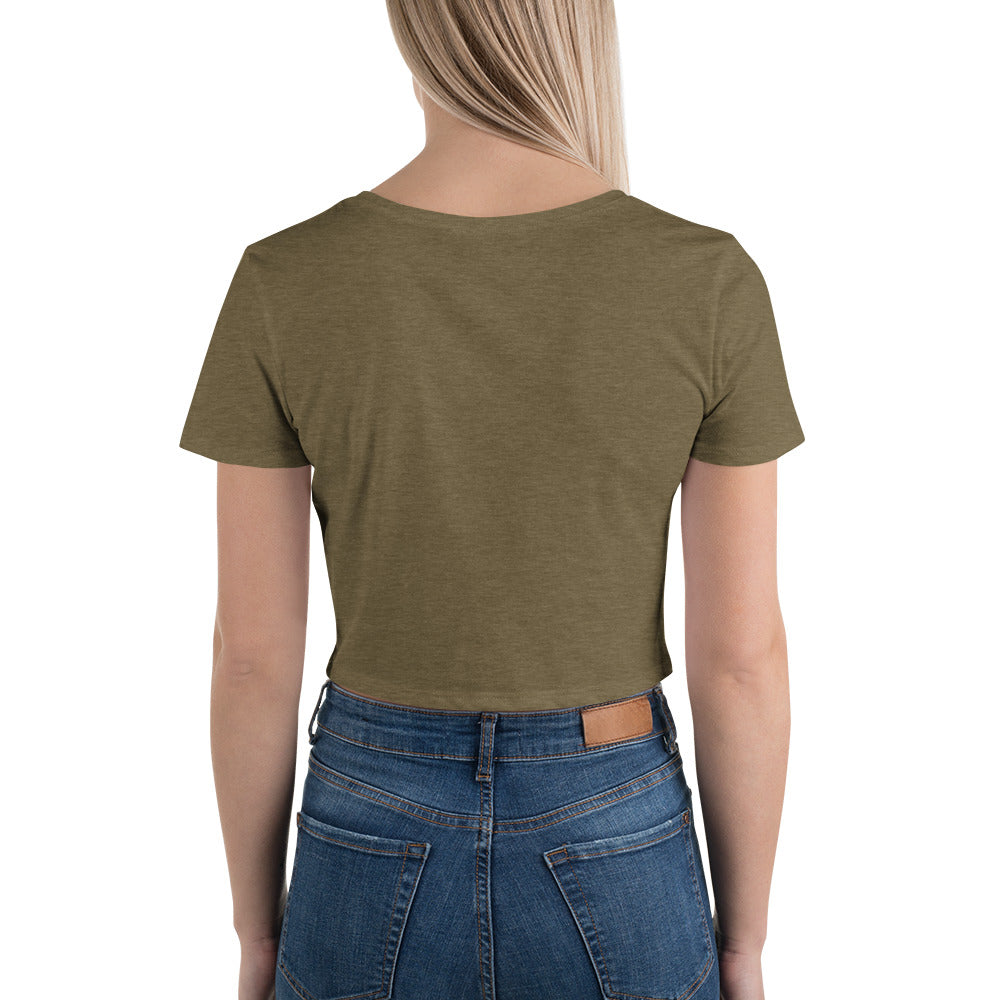 Women's Signature Logo Crop Tee (color options)