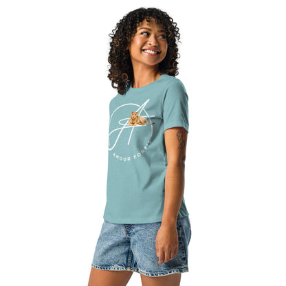 "Lioness-hearted" Women's Relaxed T-Shirt (alt-color options)