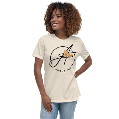 "Lioness-hearted" Women's Relaxed T-Shirt (color options)