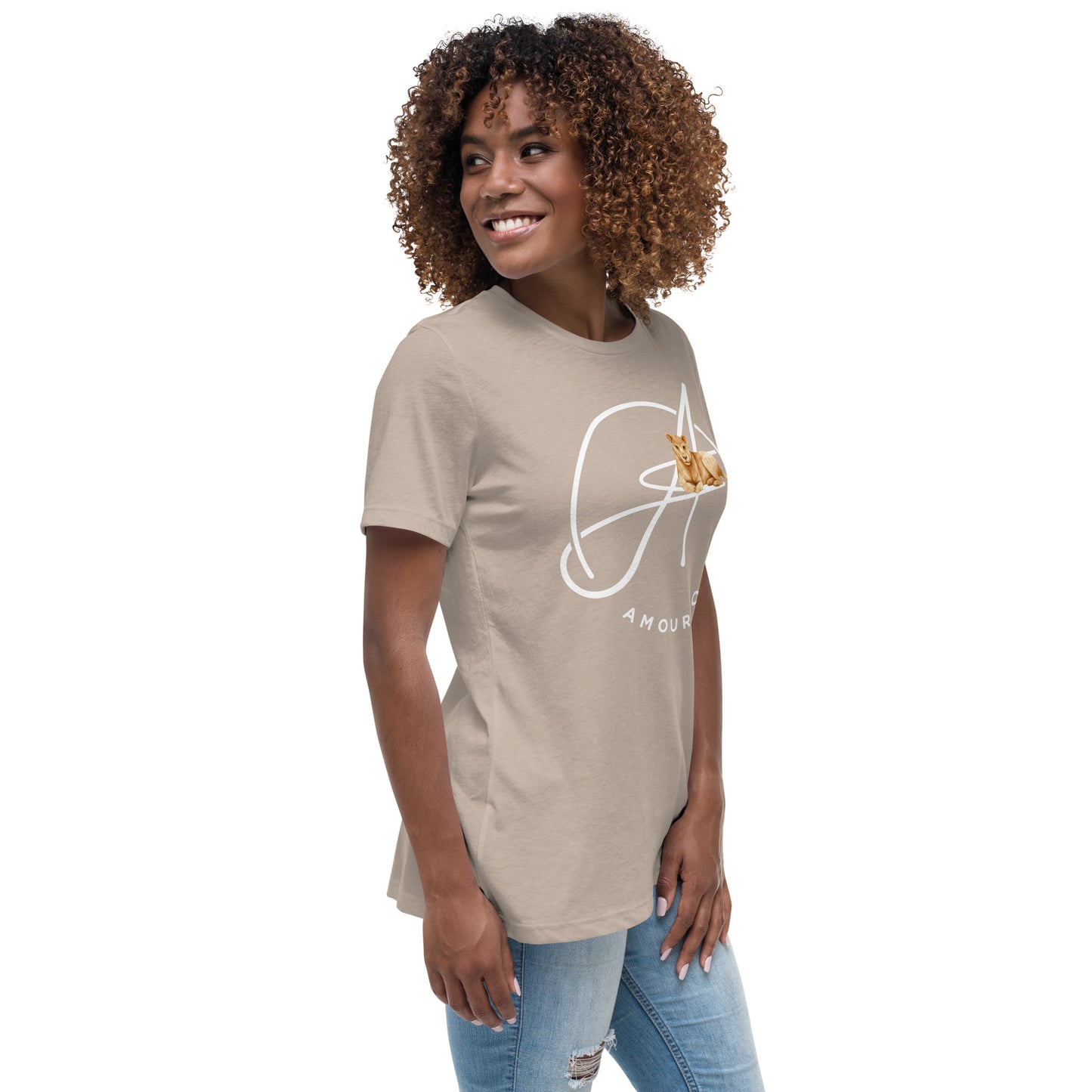 "Lioness-hearted" Women's Relaxed T-Shirt (alt-color options)