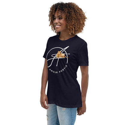 "Lioness-hearted" Women's Relaxed T-Shirt (alt-color options)