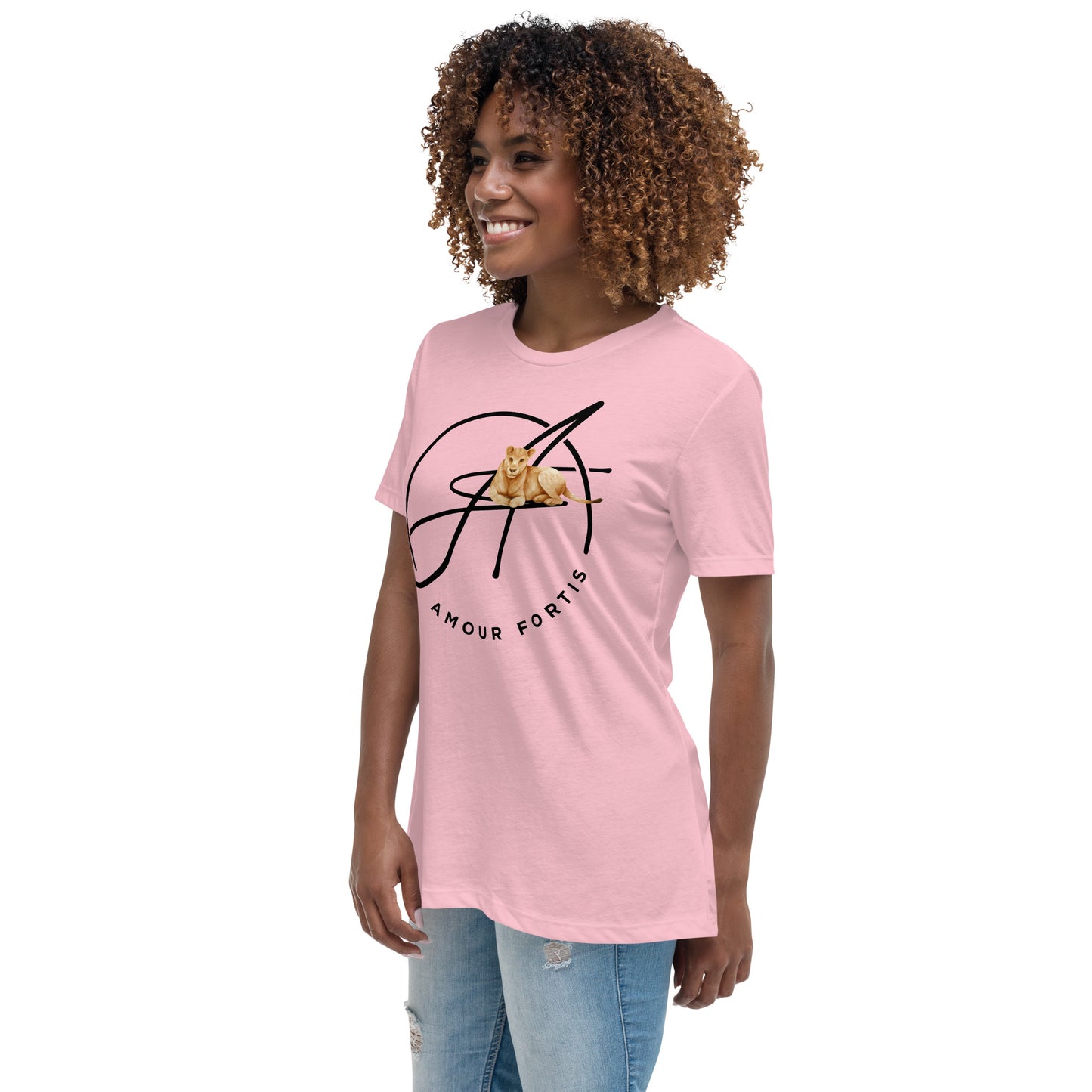 "Lioness-hearted" Women's Relaxed T-Shirt (color options)